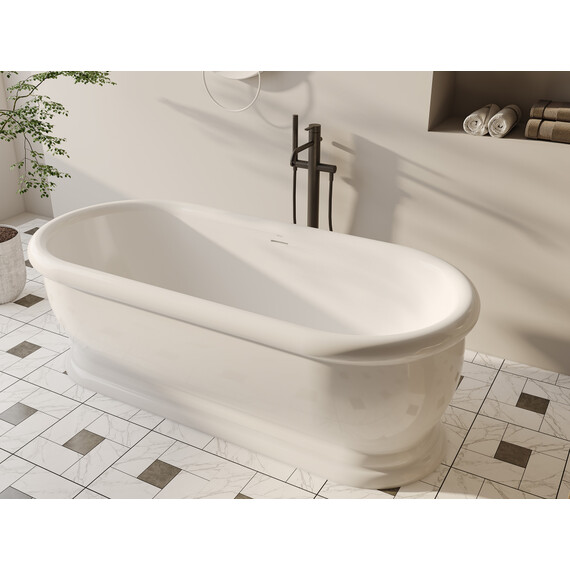 Ванна отдельностоящая Abber 170x80 см AB9515 - фото 4