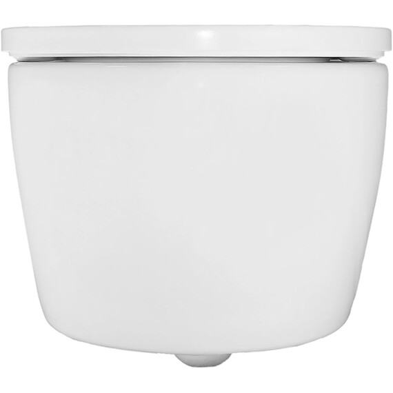 Инсталляция с подвесным унитазом комплект: Grohe Rapid SL 38772001 с подвесным унитазом Azario Nemi AZ-1293WH сиденье микролифт, крепление, кнопка смыва хром (система смыва Торнадо) - фото 6