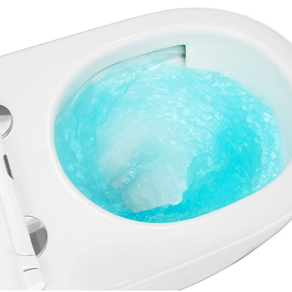 Инсталляция с подвесным унитазом комплект: Grohe Rapid SL 38772001 с подвесным унитазом Azario Nemi AZ-1293WH сиденье микролифт, крепление, кнопка смыва хром (система смыва Торнадо) - фото 13