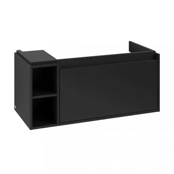 Тумба подвесная с раковиной-столешницей Villeroy&Boch Skyla 100 см C79000VL (раковина 5A51A501) венге - фото 7