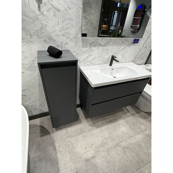 Шкаф подвесной Villeroy&Boch Skyla 35 см C80200VR, графит - фото 5