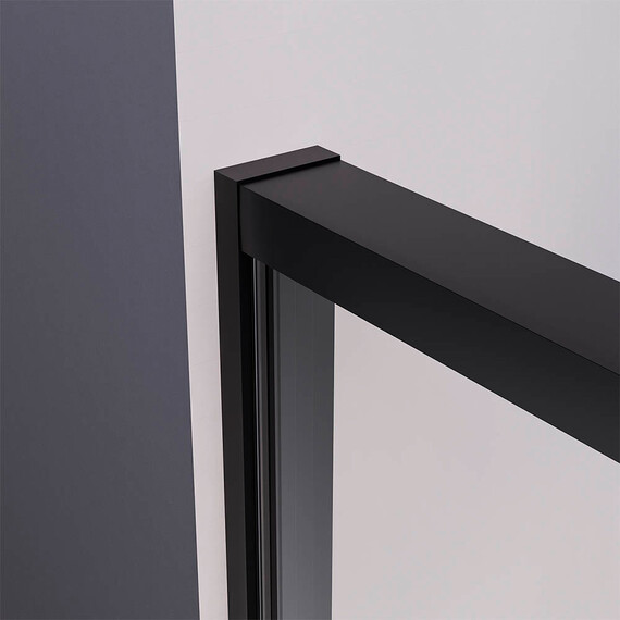 Душевая дверь Veconi Premium Prato 300 140 см PR3/L-140-01-B-C4, чёрный матовый/прозрачное - фото 7