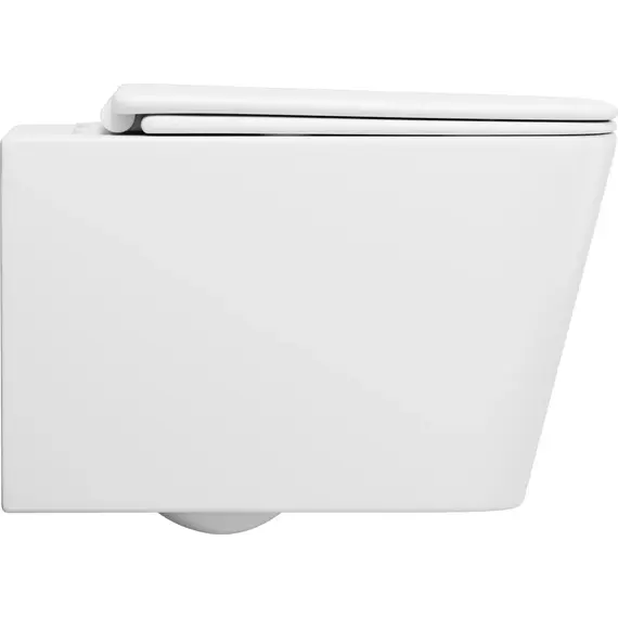 Инсталляция с подвесным унитазом комплект: Grohe Rapid SL 38772001 с подвесным безободковым унитазом Grossman GR-4404MSQ сиденье микролифт, крепление, с кнопкой смыва хром (Система смыва торнадо) - фото 7