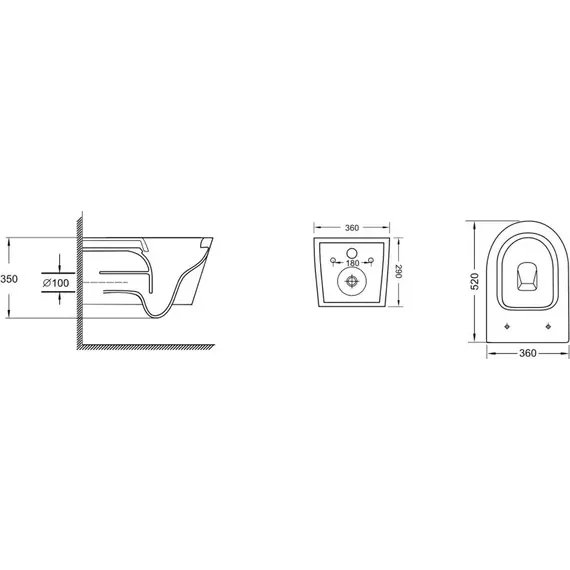 Инсталляция с подвесным унитазом комплект: Grohe Rapid SL 38772001 с подвесным безободковым унитазом Grossman GR-4499SQ сиденье микролифт, крепление, с кнопкой смыва хром (Система смыва торнадо) - фото 23