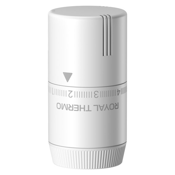 Термоголовка жидкостная Royal Thermo Design М30х1,5 RATHDN13015WH, белый - фото 4