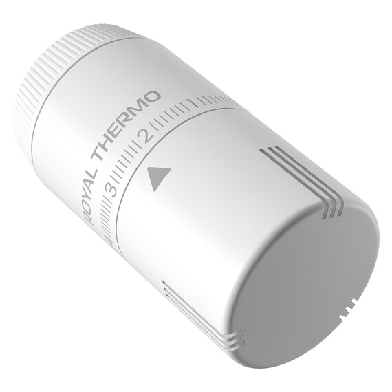 Термоголовка жидкостная Royal Thermo Design М30х1,5 RATHDN13015WH, белый - фото 2