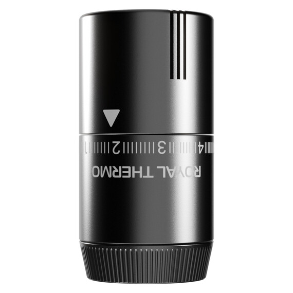 Термоголовка жидкостная Royal Thermo Design М30х1,5 RATHDN13015GR, графит - фото 