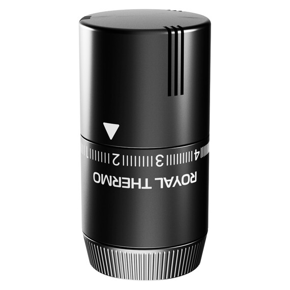 Термоголовка жидкостная Royal Thermo Design М30х1,5 RATHDN13015GR, графит - фото 4
