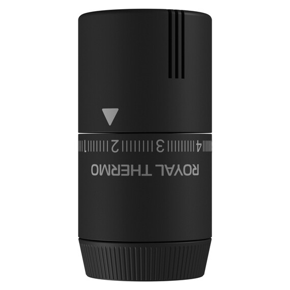 Термоголовка жидкостная Royal Thermo Design М30х1,5 RATHDN13015BS, чёрный - фото 4
