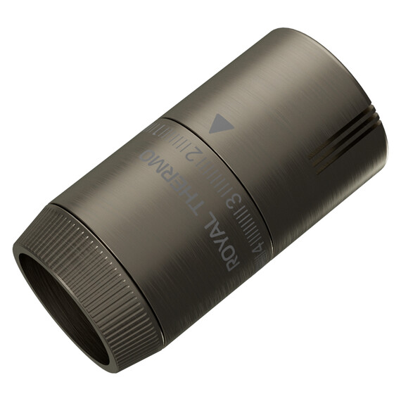 Термоголовка жидкостная Royal Thermo Design М30х1,5 RATHDN13015NM, никель матовый - фото 3