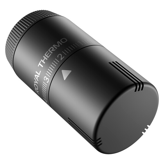 Термоголовка жидкостная Royal Thermo Design М30х1,5 RATHDN13015BL, чёрный - фото 2