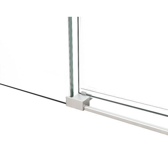 Душевое ограждение Vincea Ultima 130x90 см VSR-7UL9013CLG (стекло 8 мм) брашированное золото/прозрачное - фото 3