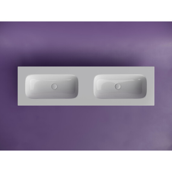 Тумба подвесная с раковиной Sancos Snob T 160 см SNT80SM, Doha Soft (раковина Grace CN7023wx) - фото 8