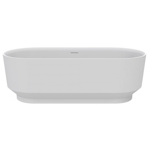 Ванна отдельностоящая Cezares Solid Surface 170x76 см CZR-LINER-170-76-56-SSB, белый матовый - фото 2