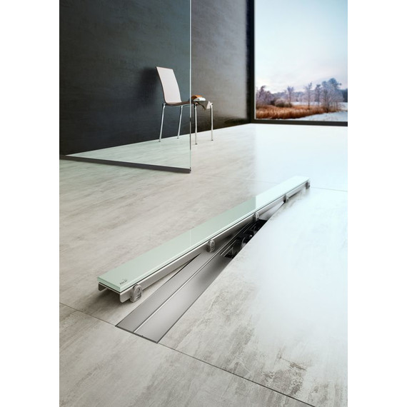 Решетка AlcaPlast GL1200-850 GLASS для трапа - фото 3