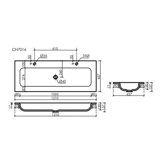 Тумба подвесная с раковиной Sancos Snob R 120 см SNR120MDH, тёмный антрацит матовый (раковина Grace CN7016) - фото 8