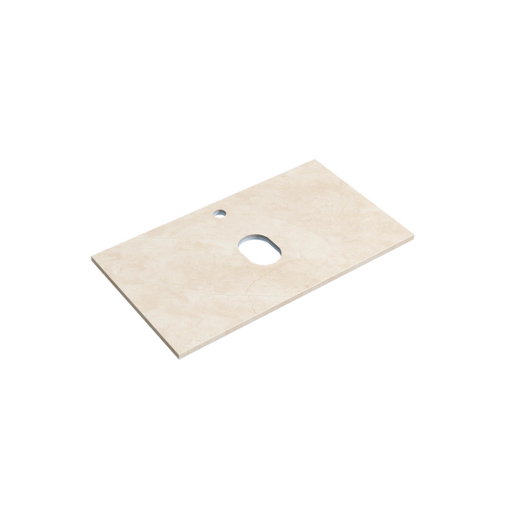 Тумба подвесная с раковиной Sancos Very 80 см VR80SM, Doha soft (раковина Element CN6015, столешница TT80A2X) - фото 4