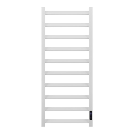 Полотенцесушитель электрический Apextermo Галактика П10 400x1000 мм GL00104WM (скрытое подключение) белый - фото 2