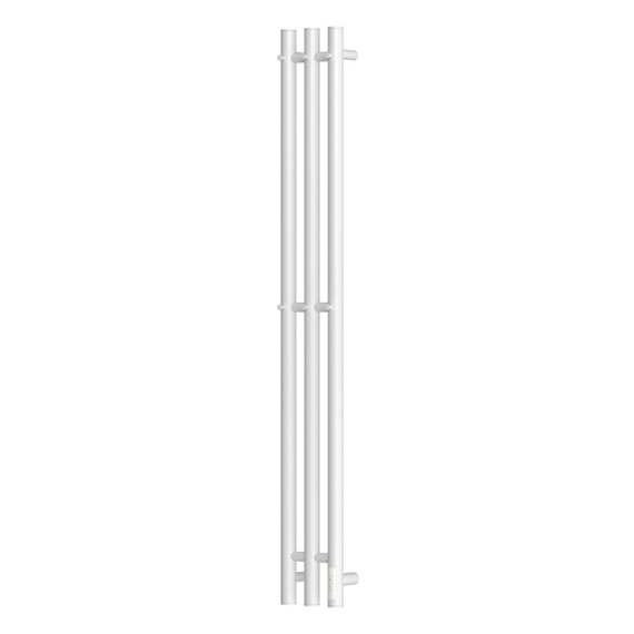 Полотенцесушитель электрический Apextermo Луна П3 120x1100 мм LN10112WM (скрытое подключение) белый - фото 3