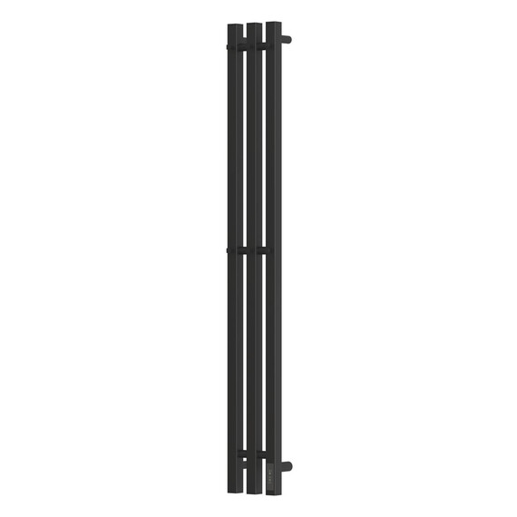 Полотенцесушитель электрический Apextermo Сириус П3 120x1100 мм SR10112BM (скрытое подключение) чёрный - фото 3