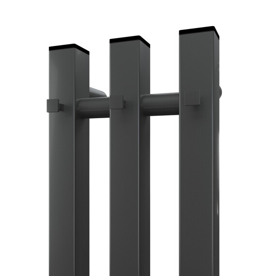 Полотенцесушитель электрический Apextermo Сириус П3 120x1100 мм SR10112GF (скрытое подключение) графит - фото 5