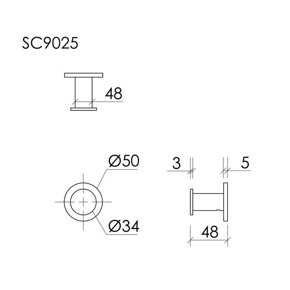 Крючок Sancos Base SC9025CH - фото 2