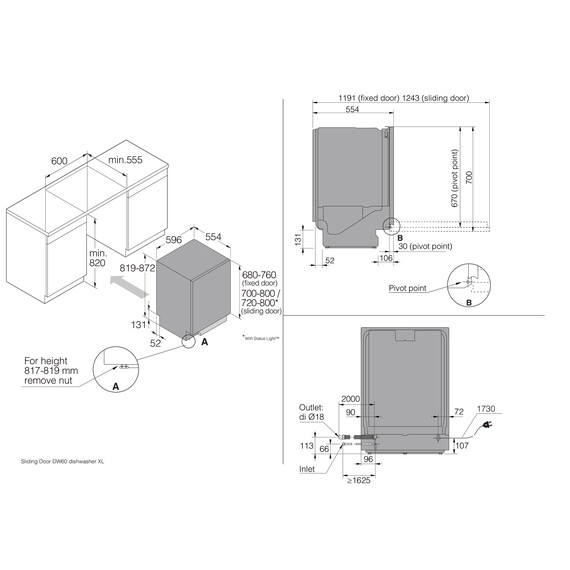 Встраиваемая посудомоечная машина Asko DSD747U - фото 3
