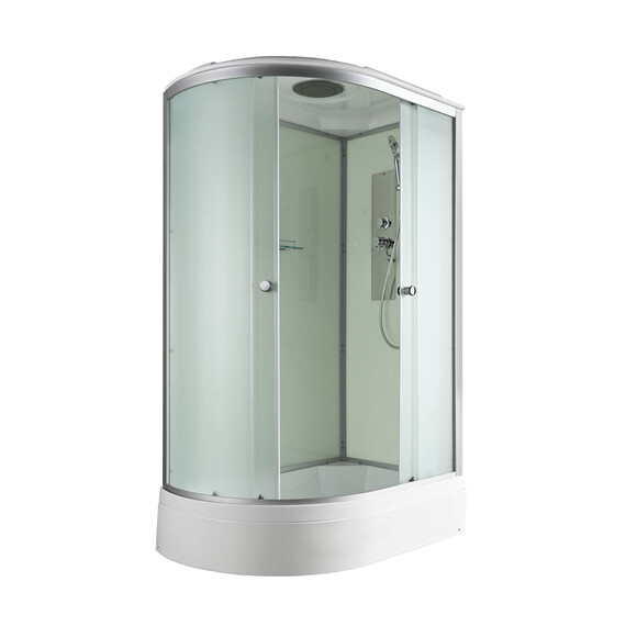 Душевая кабина Avacan 120x80 см D3012R, хром/матовое (безсиликоновая сборка) - фото 2