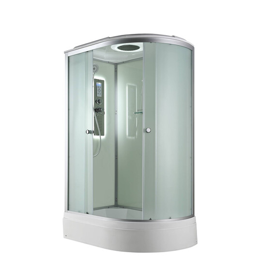 Гидробокс Avacan 120x80 см D3012LLED, хром/матовое (безсиликоновая сборка) - фото 2