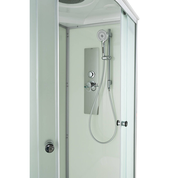 Душевая кабина Avacan 120x80 см D3012L, хром/матовое (безсиликоновая сборка) - фото 12