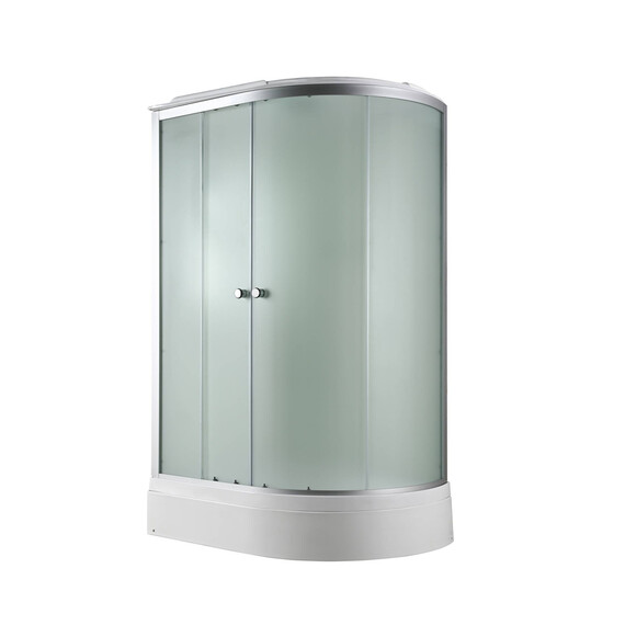 Душевая кабина Avacan 120x80 см D3012L, хром/матовое (безсиликоновая сборка) - фото 4