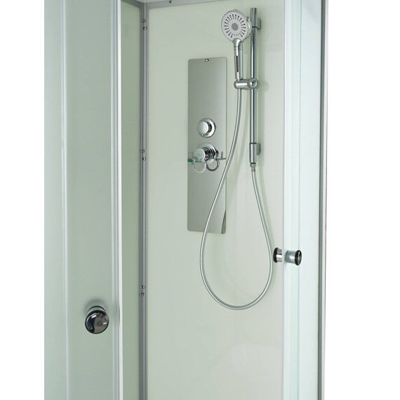 Душевая кабина Avacan 120x80 см D3012RN, хром/матовое (безсиликоновая сборка) - фото 4
