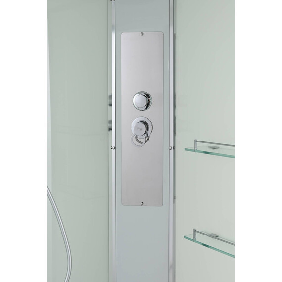 Душевая кабина Avacan 110x80 см EM2811RNT, хром/прозрачное (безсиликоновая сборка) - фото 7