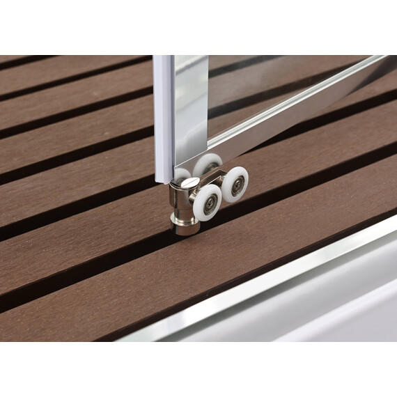 Душевая кабина Avacan 90x90 см V2090N, хром/прозрачное (безсиликоновая сборка) - фото 7