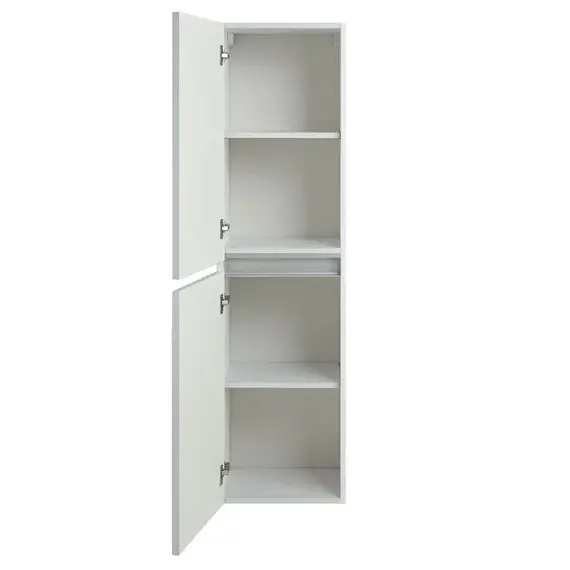 Пенал подвесной Art&Max Elegant 40 см AM-ELEGANT-1500-2А-SO-BL-LED-P, белый глянец - фото 2