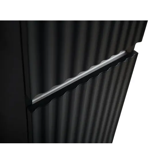 Пенал подвесной Art&Max Elegant 40 см AM-ELEGANT-1500-2А-SO-NM-LED, чёрный матовый - фото 4