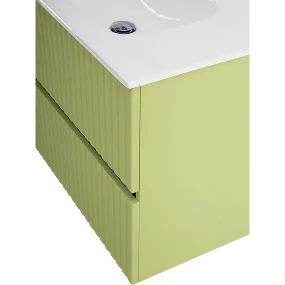 Тумба подвесная с раковиной Art&Max Torino AM-TORINO-600-2C-SO-MN-P 60 см (раковина AM7110-60) мята - фото 6