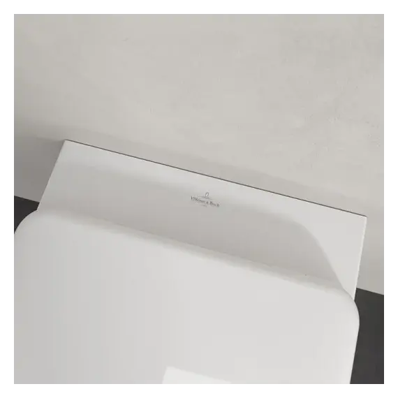 Унитаз подвесной безободковый Villeroy&Boch Skyla 5656CL01 с крышкой микролифт (система смыва TwistFlush) - фото 10