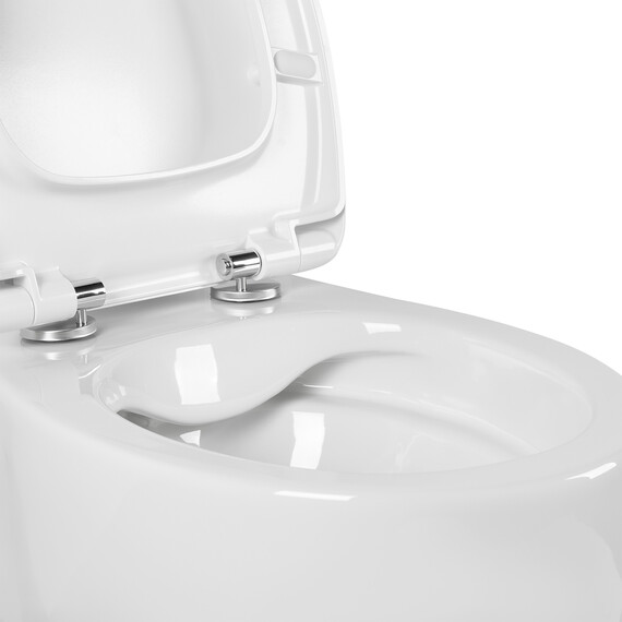 Инсталляция с подвесным унитазом комплект SET AQUATEK АЛЬТАИР cm-050 4в1 (рама AQUATEK INS-0000025 + крепление KKI-0000002 + кнопка KDI-0000050 + унитаз AQ1980-00 + тонкое сиденье soft-close) - фото 10