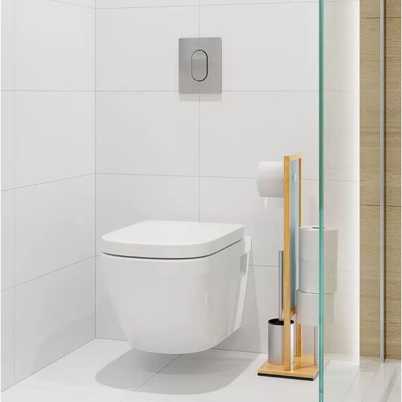 Унитаз подвесной безободковый Grohe Euro Ceramic 39703000 с крышкой микролифт - фото 5