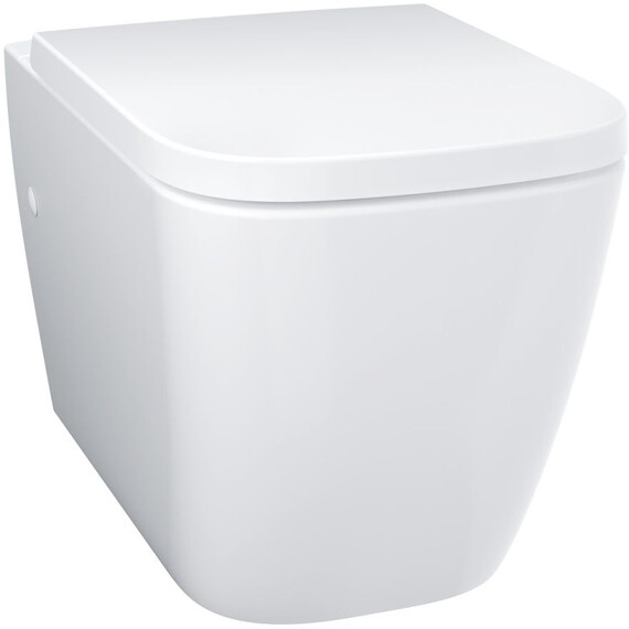 Унитаз подвесной безободковый Grohe Clova Ceramic Square 39908000 с крышкой микролифт - фото 2