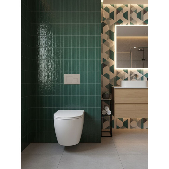 Унитаз подвесной безободковый Grohe Clova Ceramic Oval 422813000P с крышкой микролифт - фото 11