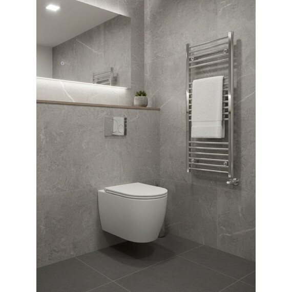 Унитаз подвесной безободковый Grohe Clova Ceramic Oval 422813000P с крышкой микролифт - фото 4