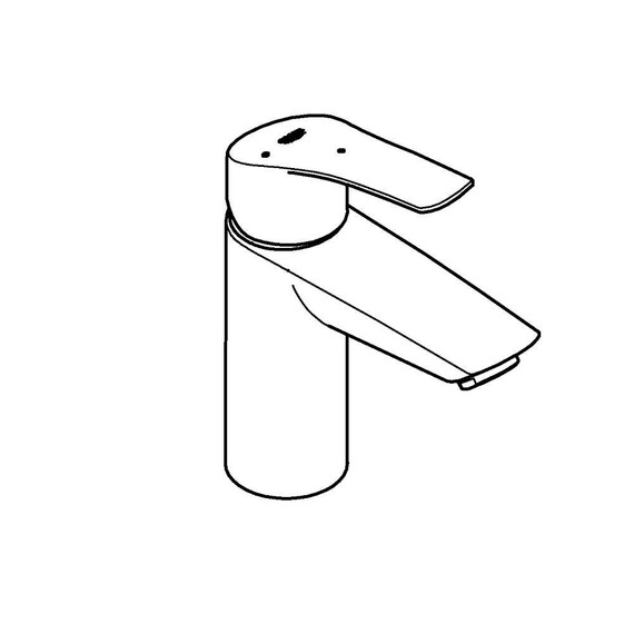 Смеситель для раковины Grohe Eurosmart 32154003 - фото 10