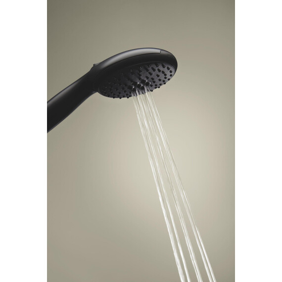Душевой гарнитур Grohe Tempesta 264062433, чёрный матовый - фото 4