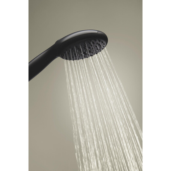 Душевой гарнитур Grohe Tempesta 264062433, чёрный матовый - фото 5