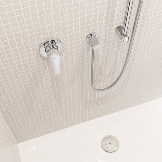 Смеситель для душа Grohe BauEdge 29040001 (со скрытой частью) - фото 5