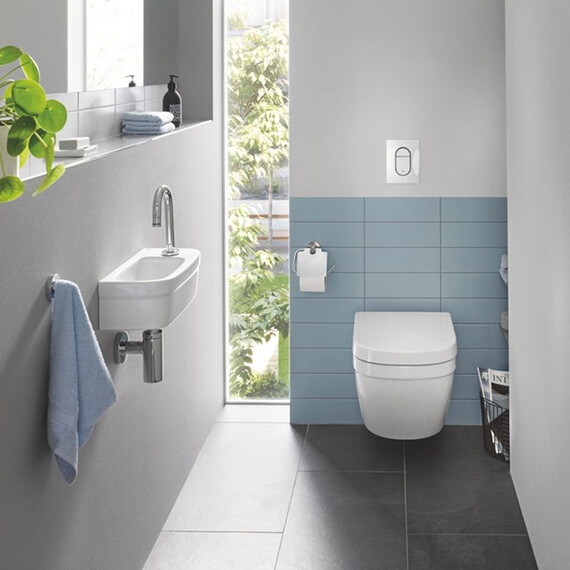 Сиденье с крышкой для унитаза Grohe Euro Ceramic дюропласт 39331002 - фото 3
