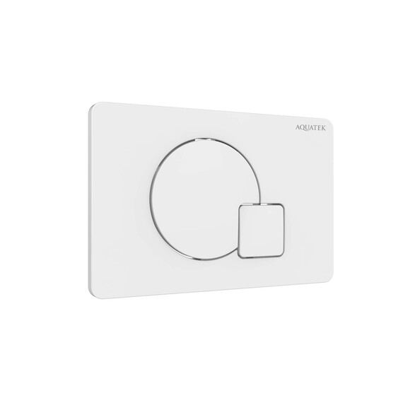 Инсталляция с подвесным унитазом комплект: SET AQUATEK КЛАССИК cm-066 4в1 (рама AQUATEK INS-0000025 + крепление KKI-0000002 + кнопка KDI-0000066 + унитаз AQ1112-00 + тонкое сиденье с механизмом soft close) - фото 12