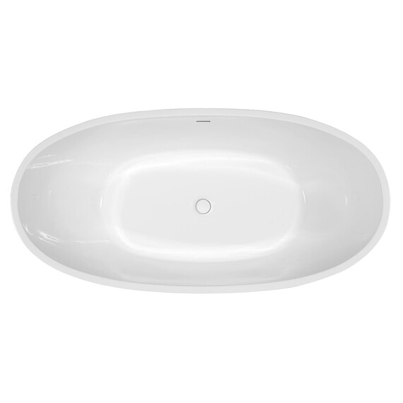 Ванна отдельностоящая Abber AB9207 165x80 см, Расположение: отдельностоящая, Размер - мм: 1650x800 - фото 11